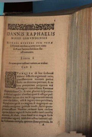 Methodus medendi per venae Sectionem morbos muliebres acutos