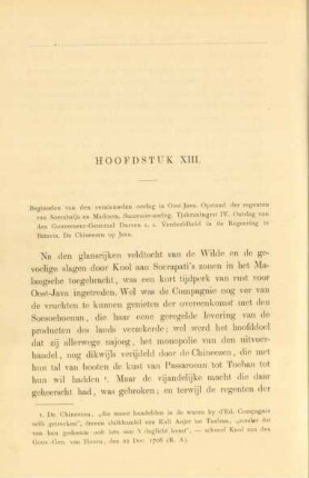Hoofdstuk XIII. Beginselen van den vernieuwden oorlog in Oost-Java ...