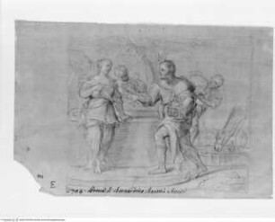 Concorso Accademico 1704, Rebekka am Brunnen (prova ex tempore)