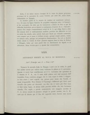 XXIX. Annibal Iberti au duc de Mantoue. Valladolid, 26 mai 1603