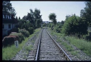 Strecke in km 0+900