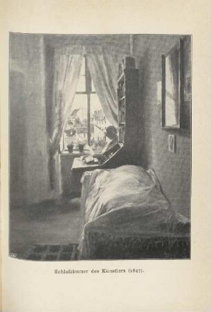Schlafzimmer des Künstlers (1847)