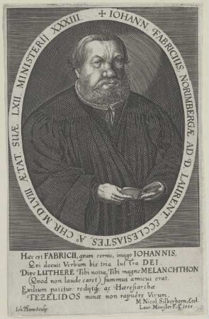 Bildnis von Johann Fabricius