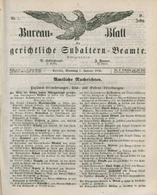 2. Januar - 15. Dezember = No. 1 - No. 24