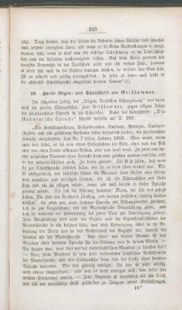 20. Zweite Gegen- und Schutzschrift von Grißhammer.
