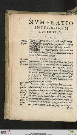 Numeratio integrorum numerorum