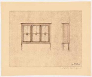 Schloss Posen, Posen Umbau: Schrank 1:10