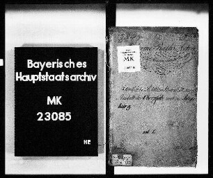 Volksschulwesen: Oberpfalz und Regensburg: Schullehrerrelikten-Unterstützungsanstalt.
