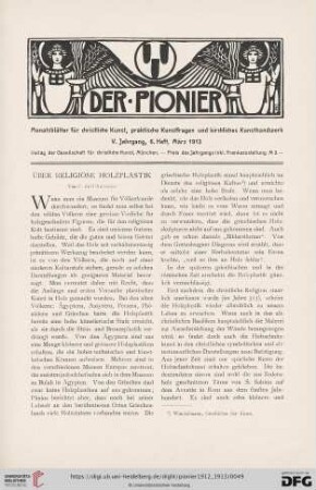 6. Heft, März 1913
