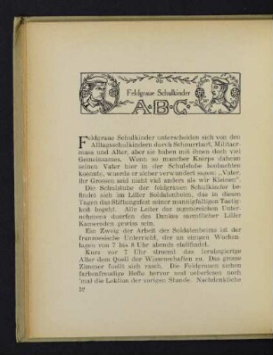 32-34 Feldgraue Schulkinder