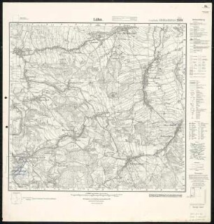 Meßtischblatt 2884 : Lähn, 1933 : Lähn. - Hrsg. 1888, einz. Nachtr. 1929, gedr. [19]33. - 1:25000. - [Berlin]: Reichsamt für Landesaufnahme, 1933. - 1 Kt.