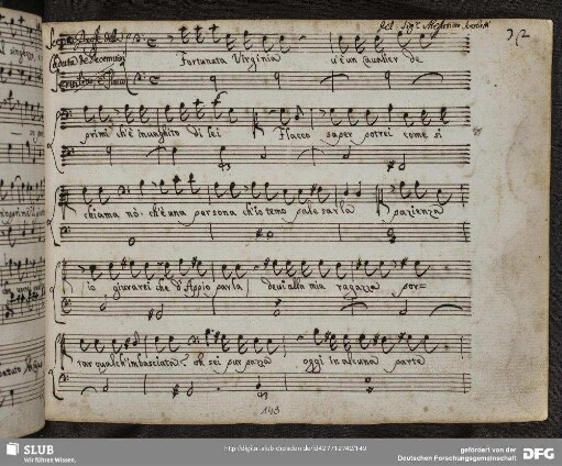 Recitativo: Fortunata Virginia