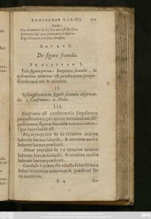 Caput V. De figura secunda.