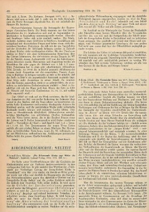 492-493 [Rezension] Adam, Alfred, Die Nassauische Union von 1817
