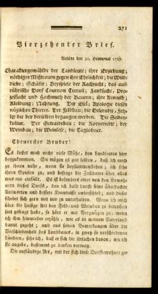 Vierzehenter Brief