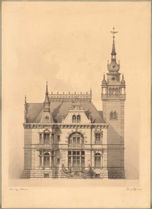 Villa: Ansicht