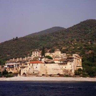 Griechenland, Athos, Kloster Xenofontos an der Westküste
