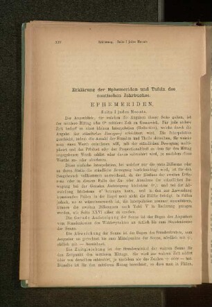 Erklärung der Ephemeriden und Tafeln des nautischen Jahrbuches.