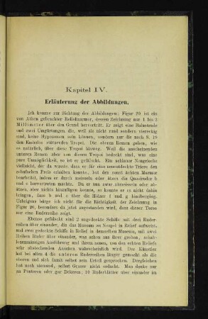 Kapitel IV. Erläuterung der Abbildungen.