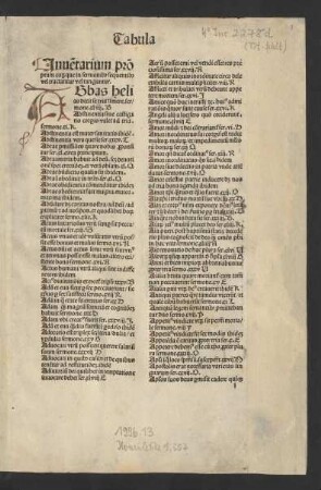 Faszikel I (Inkunabel): Sermones Discipuli super epistolas de tempore