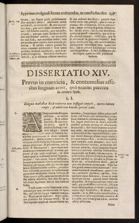 297-314, Dissertatio XIV.