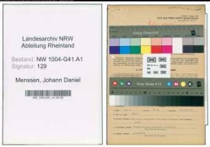 Entnazifizierung Johann Daniel Menssen , geb. 15.09.1903 (Krim.Beamter)