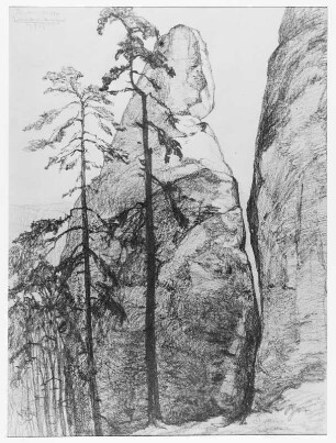 Bernkopf, Georg: Türkenkopf. 1943. Zeichnung, bezeichnet "Georg Bernkopf / 1943"