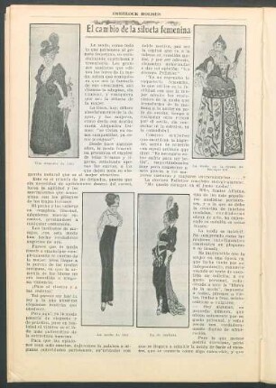 El cambio de la silueta femenina