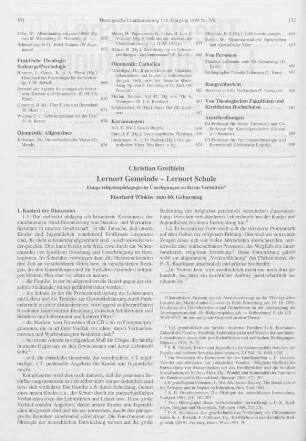 571 - 586 Lernort Gemeinde - Lernort Schule