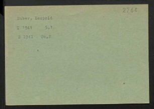 Huber, Leopold