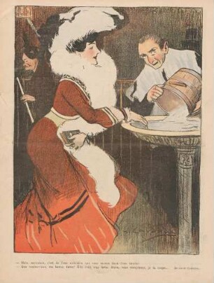 Mais, sacristain, c'est de l'eau ordinaire que vous mettez dans l'eau bénite!