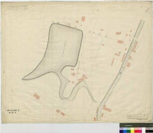 Abt. B, Bl. 26 W - Schimmels Teich, Insel Buen Retiro, Pleiße
