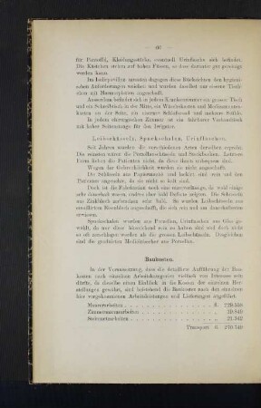 Baukosten.