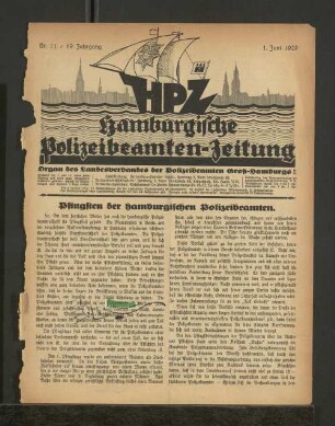 Nr. 11 / 19. Jahrgang 1. Juni 1929