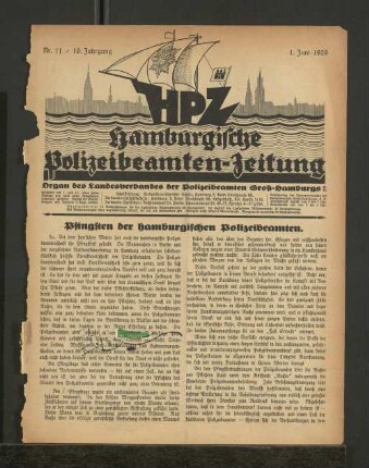 Nr. 11 / 19. Jahrgang 1. Juni 1929