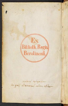 Notiz aus Apuleius