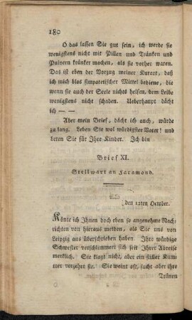 Brief XI. [i.e. IX.]