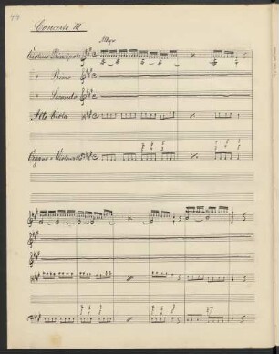 Konzerte; vl, strings, org; A-Dur; RV 336; op.11/3
