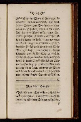 Von dem Dünger