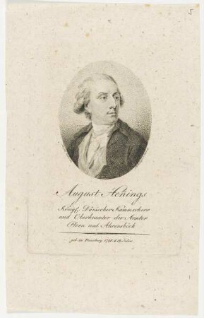 Bildnis des August Hennings
