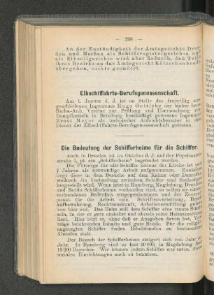 Elbschiffahrts-Berufsgenossenschaft.