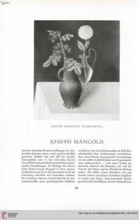 46: Joseph Mangold