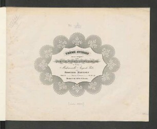 Th`eme styrien : en re majeur ; varié pour le piano à quatre mains ; Oeuv. 43