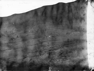 Landschaft : Blick von einem Berg auf das Tal.