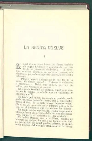La nenita vuelve