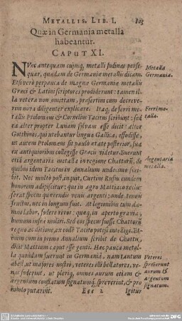 Caput XI.-Cap. XIIX.