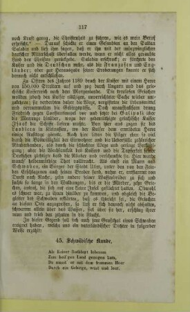 45. Schwäbische Kunde