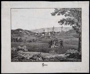 Gera (Blick aus Richtung Pfortener Berg)