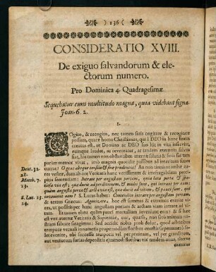136-143, Consideratio XVIII.
