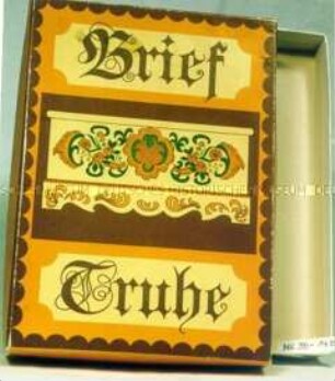 Briefpapier "Brief Truhe"